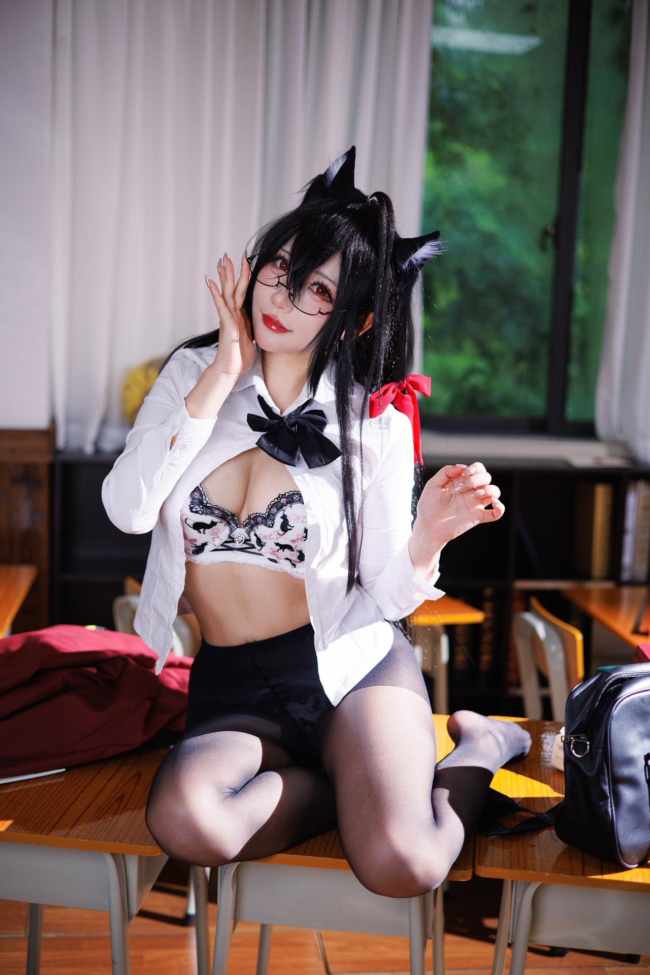 [cosplay] Shiyi Zhi Xiongzai Ma - 大鳳JK教室 コスプレ 50P