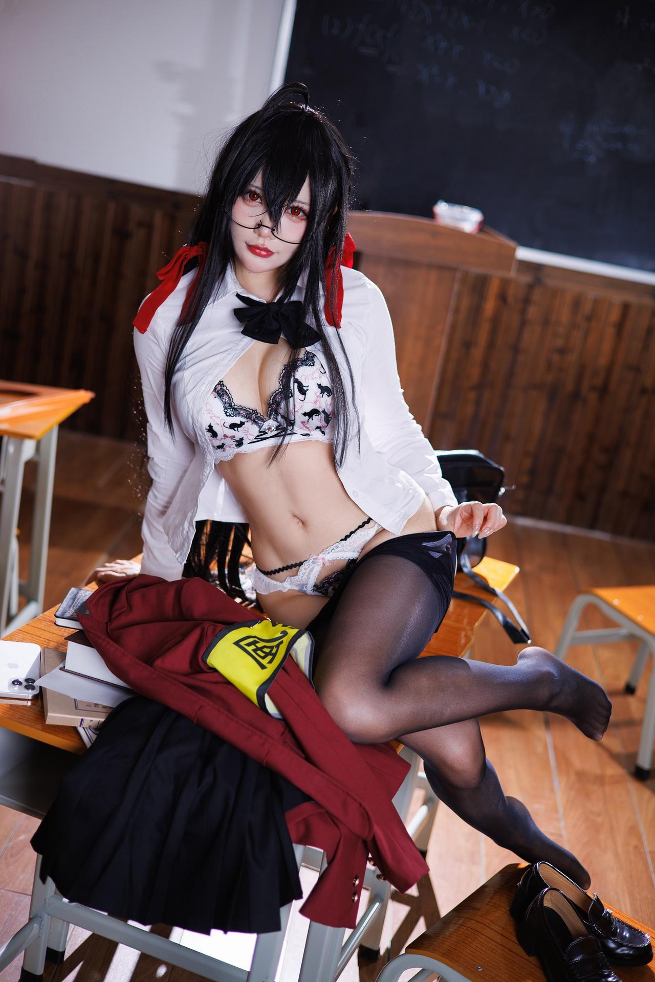 [cosplay] Shiyi Zhi Xiongzai Ma - 大鳳JK教室 コスプレ 50P
