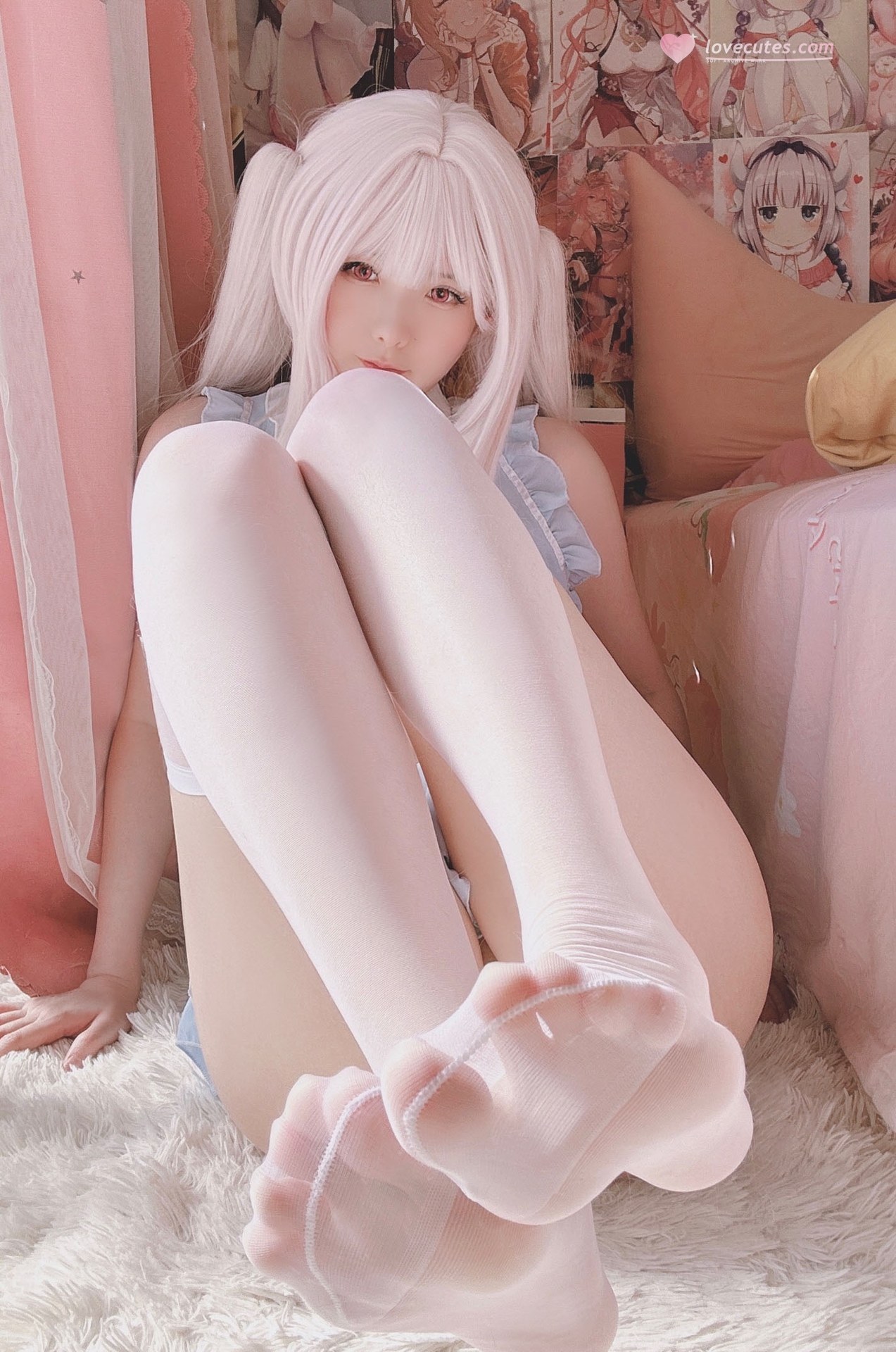 Xi Daidai - Bunny-ear Lingerie private-style real-person photo set 15P