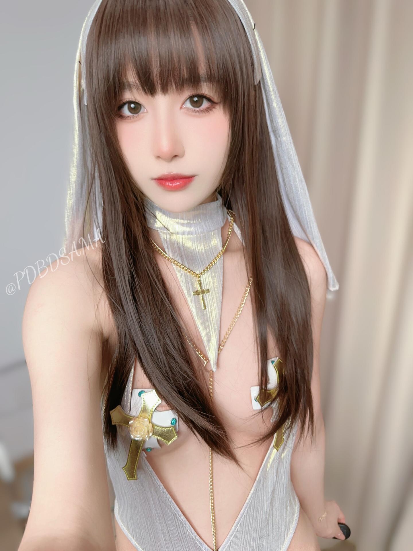 [Cosplay] Pudding Dafa - Saintess Contract dáng đẹp 102P9V