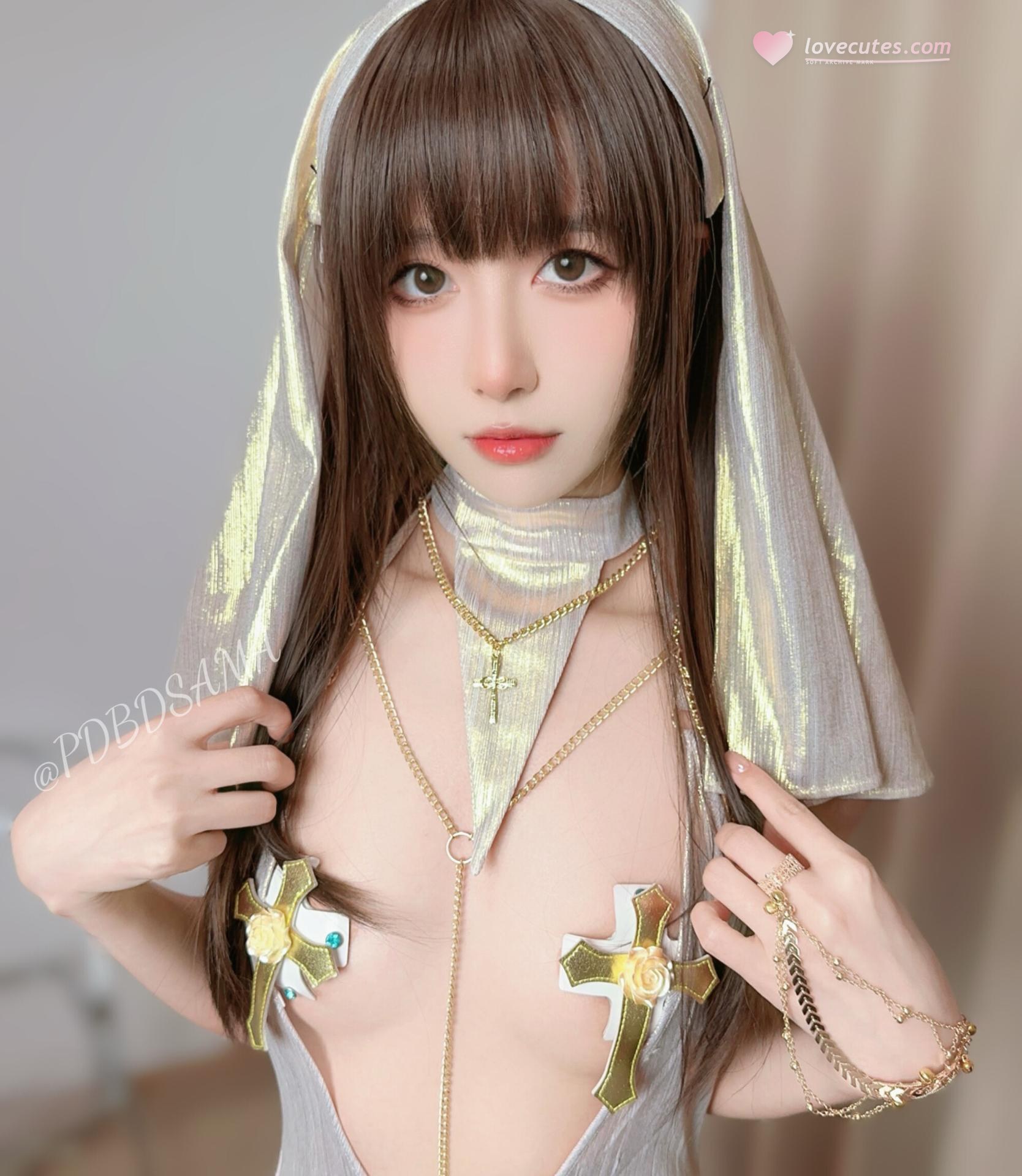 [Cosplay] Pudding Dafa - Saintess Contract dáng đẹp 102P9V