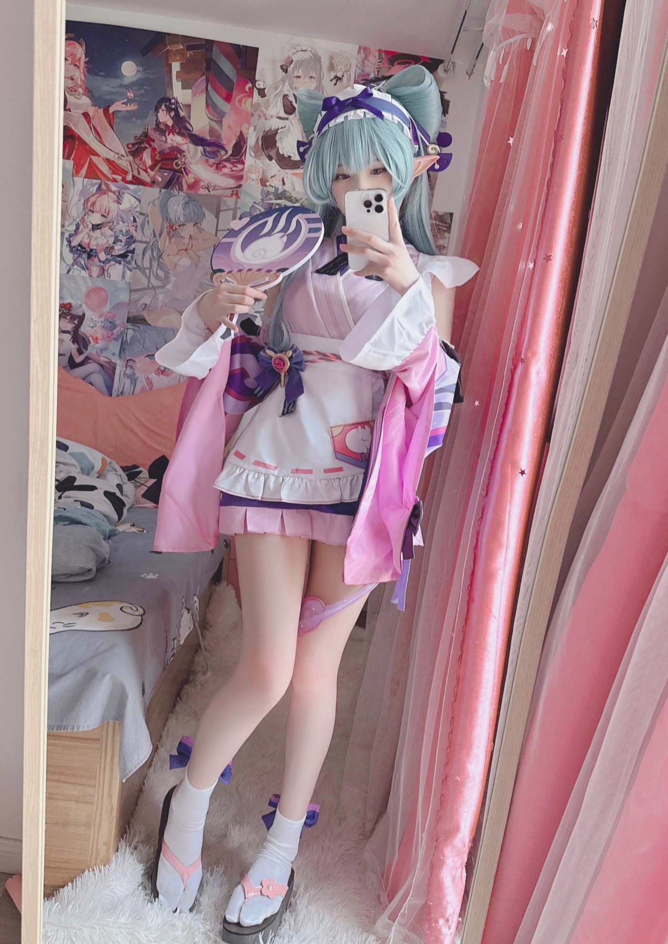 习呆呆 - 梦见月瑞希のコスプレ写真集 16P2V