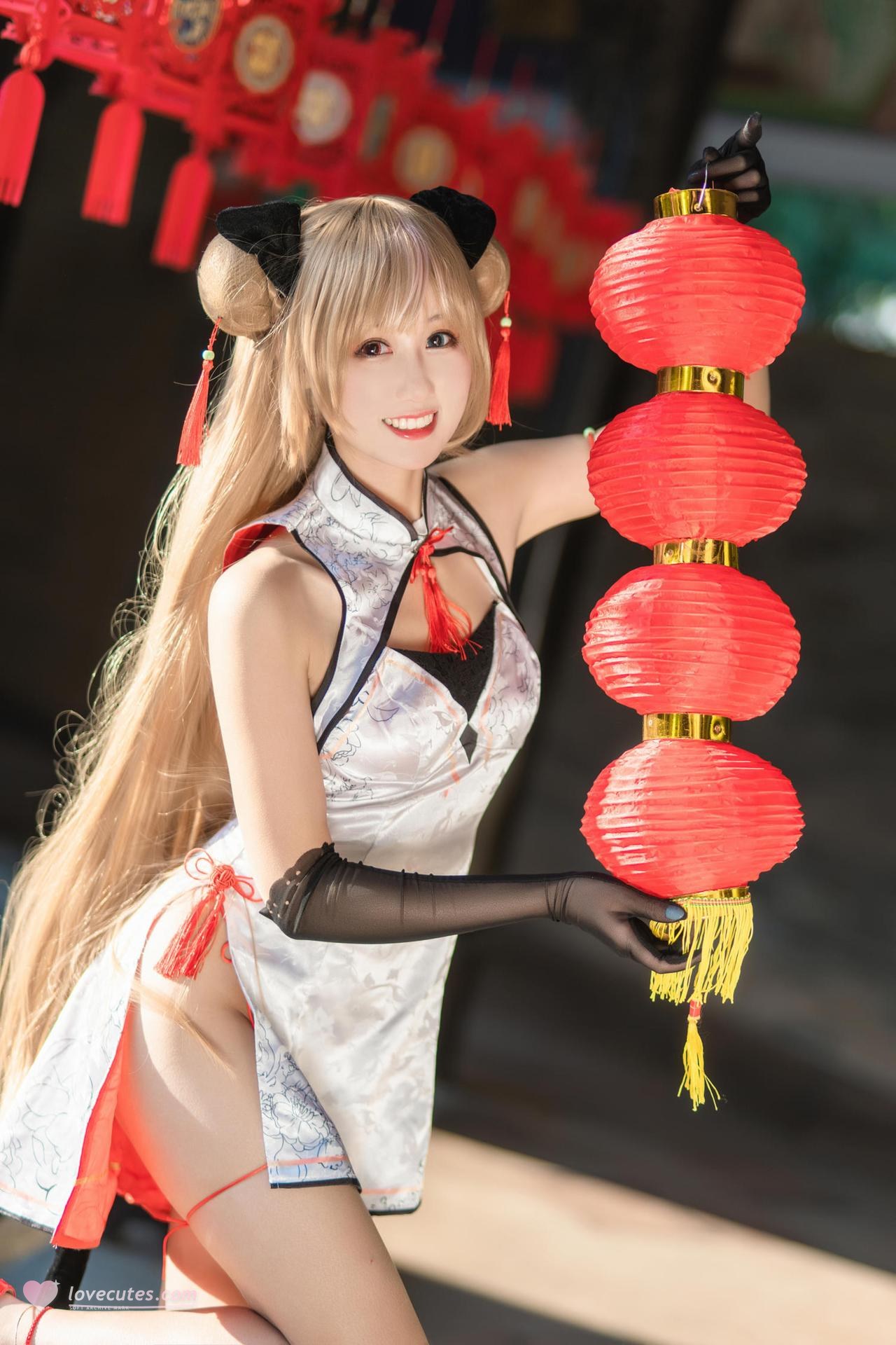 [cosplay] Hanyu Sanwei - 소녀전선 Mk23 허니 플라워 코스프레 18P