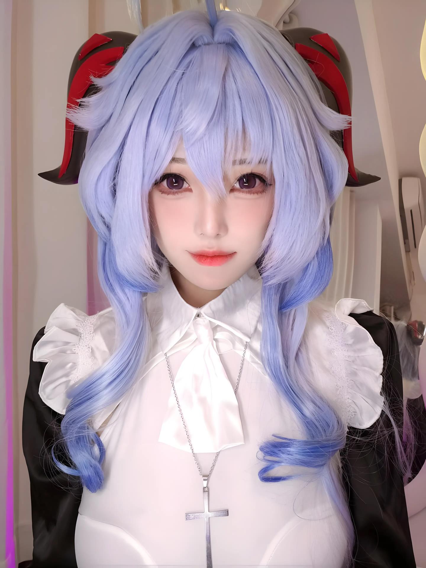 [Cosplay] Mizhimaoqiu - Ganyu nữ tu dáng đẹp 39P6V