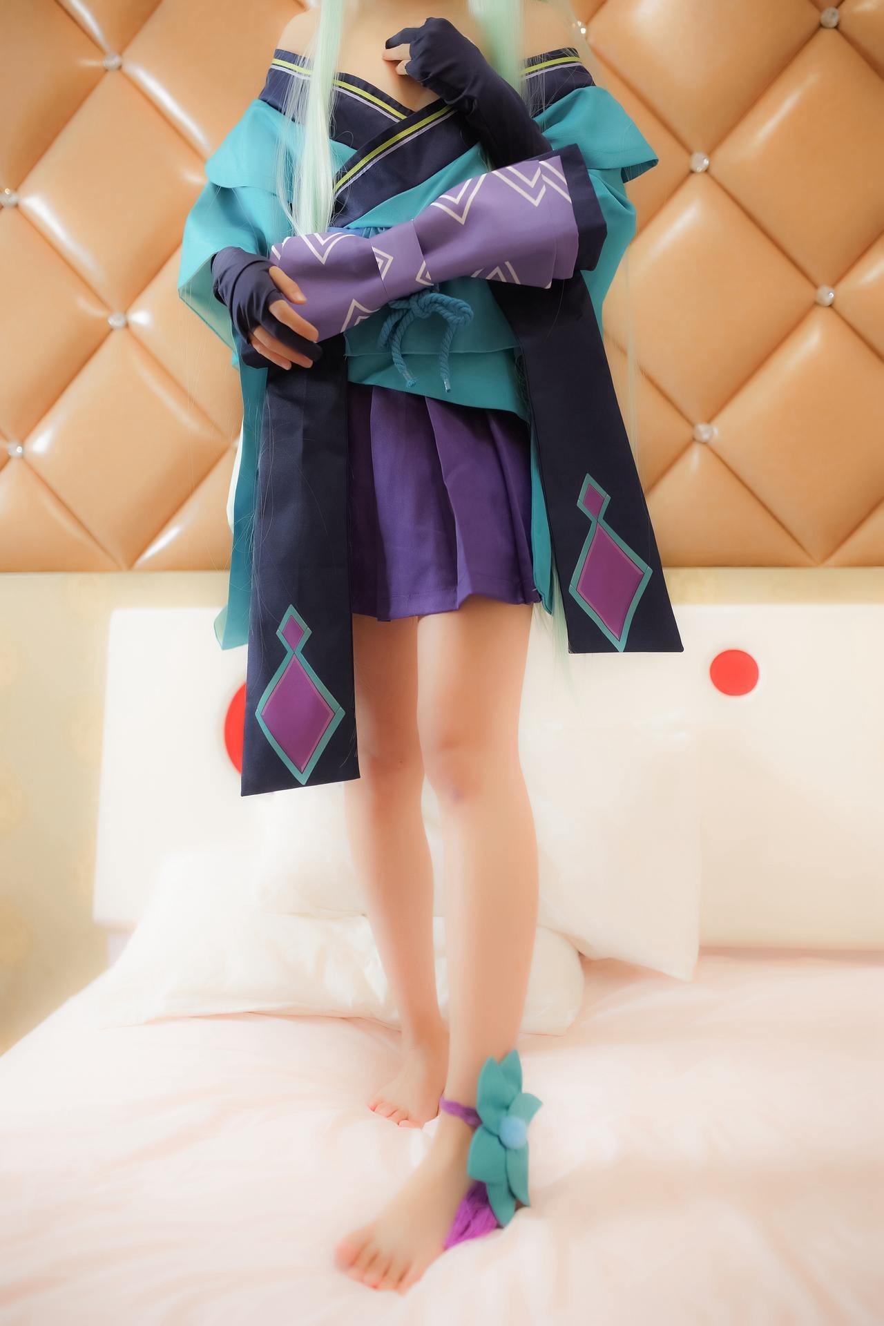 [Cosplay] Shaonv Yinghua - Aoandon: adult styling topless details curvy hips photo set 104P