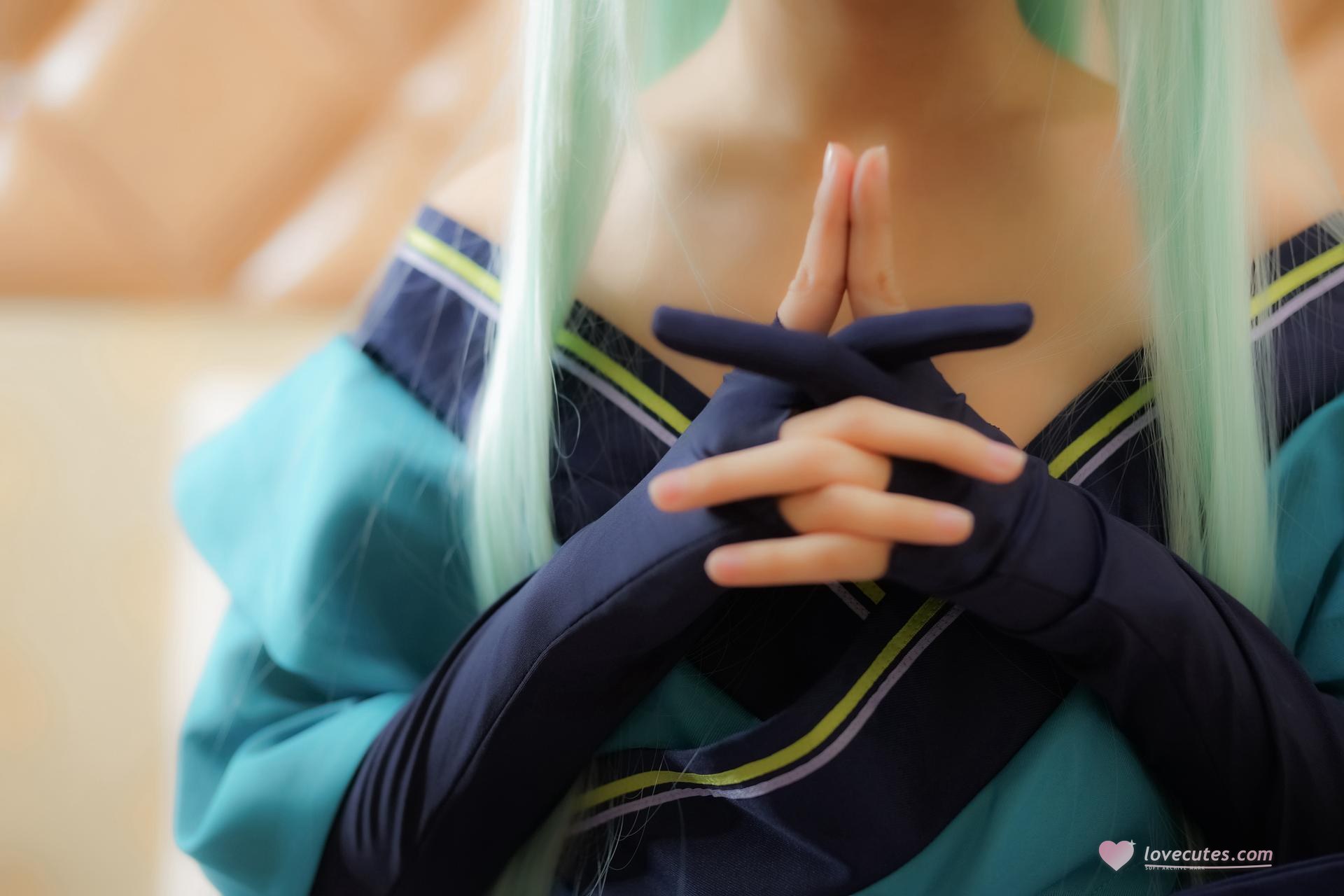 [Cosplay] Shaonv Yinghua - Aoandon: adult styling topless details curvy hips photo set 104P
