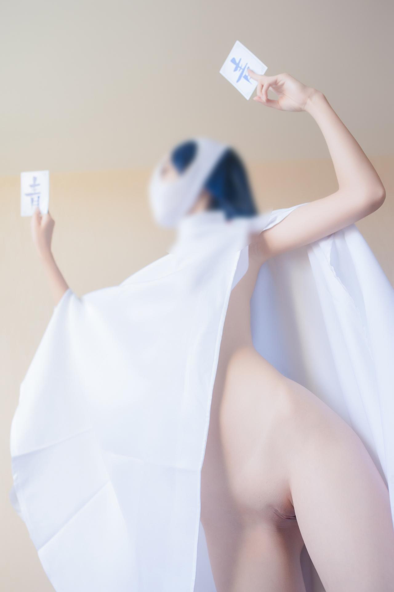 [私房] 少女映画 - 华城绫女无码版：无修正翘臀白虎私房写真 60P