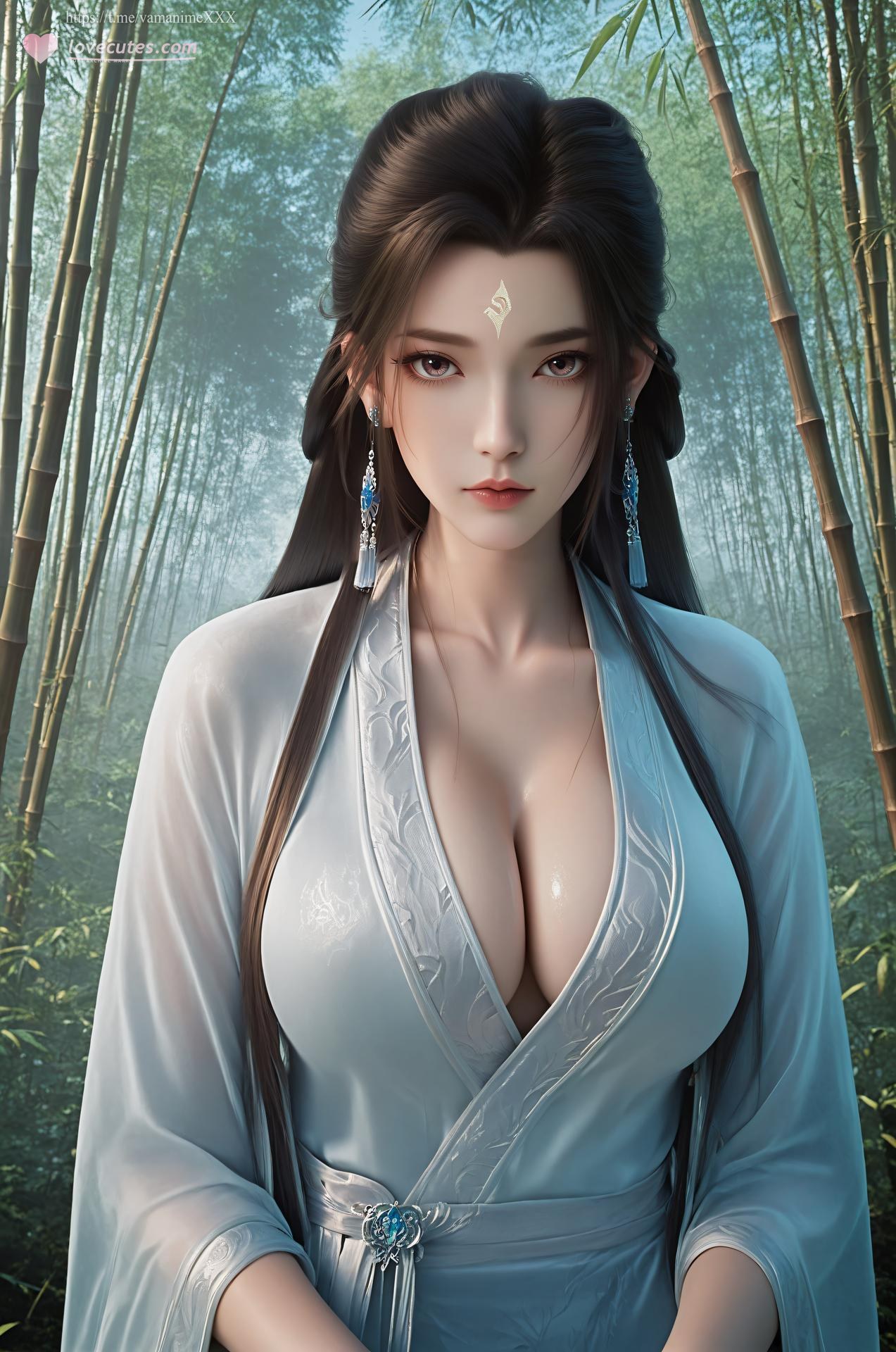 AI Nudes - Zhu Xian Lu Xueqi Bamboo Forest Gallery 196P