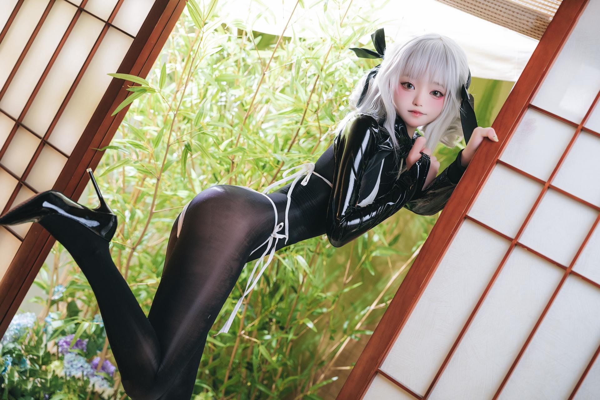 [Cosplay] Irisuare( - เซ็ต Black Stocking Bunny 17P