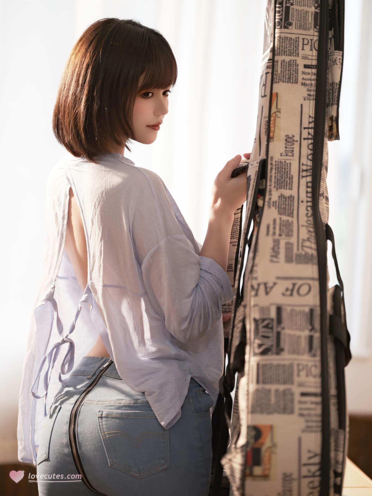 小仓千代w - 吉他少女私房 화보 20P