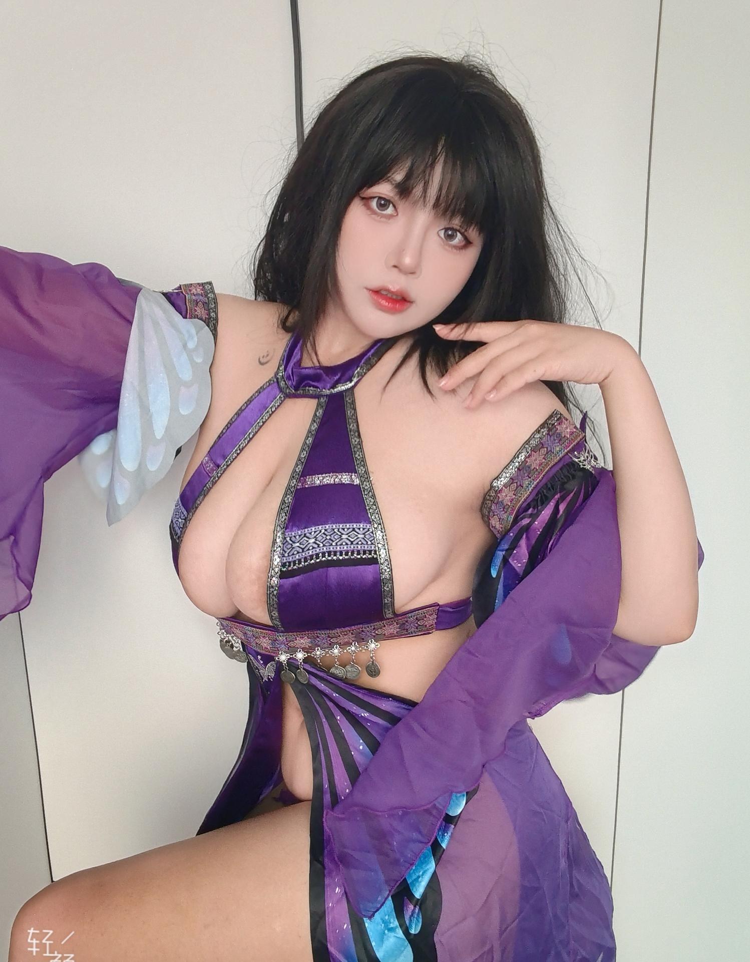 葛生w - 苗疆情蛊巨乳视频 写真セット 13P1V