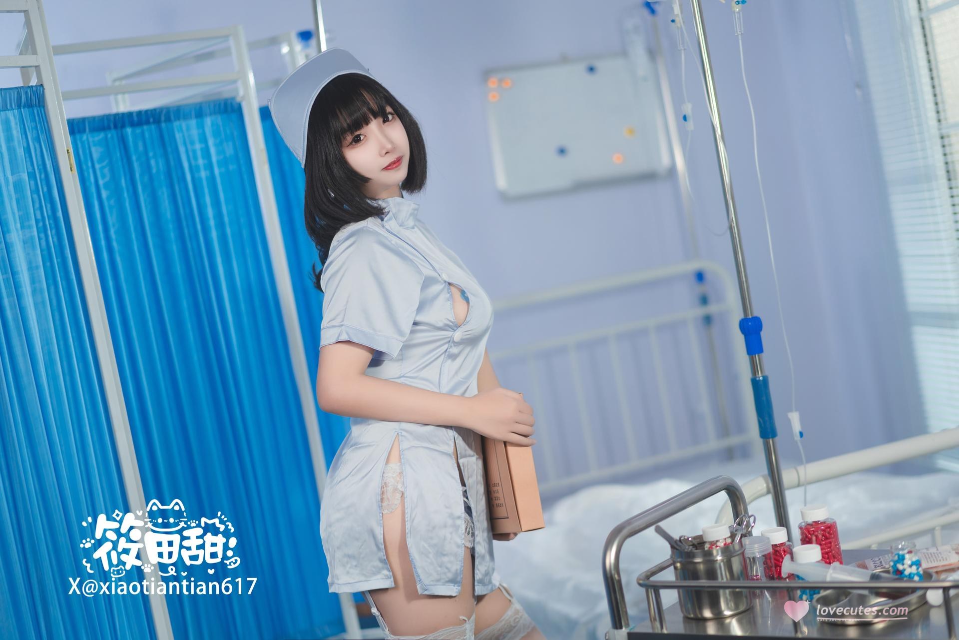 [寫真] 香草奶喵 - 藍護士：藍護士私房 30P