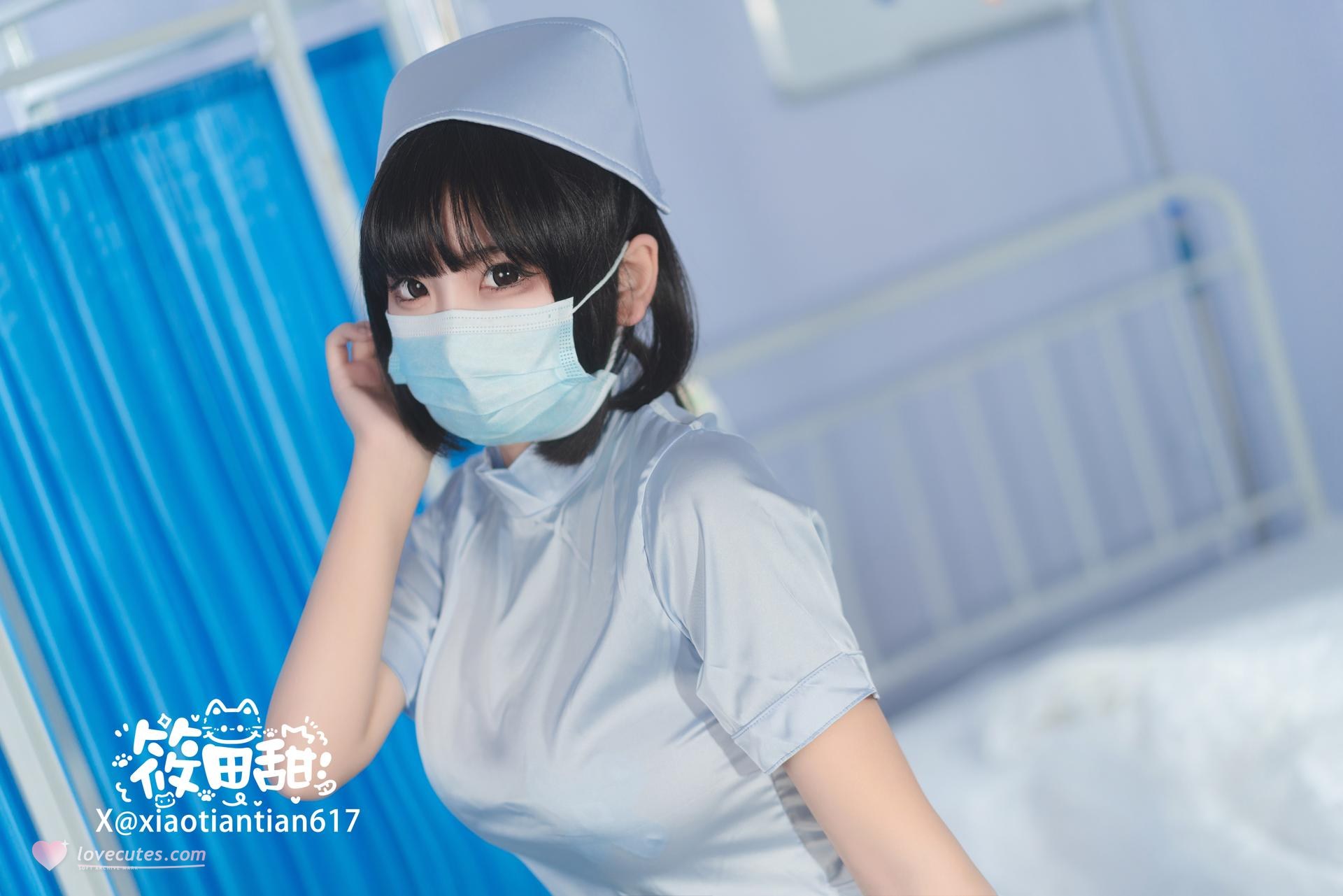 [寫真] 香草奶喵 - 藍護士：藍護士私房 30P